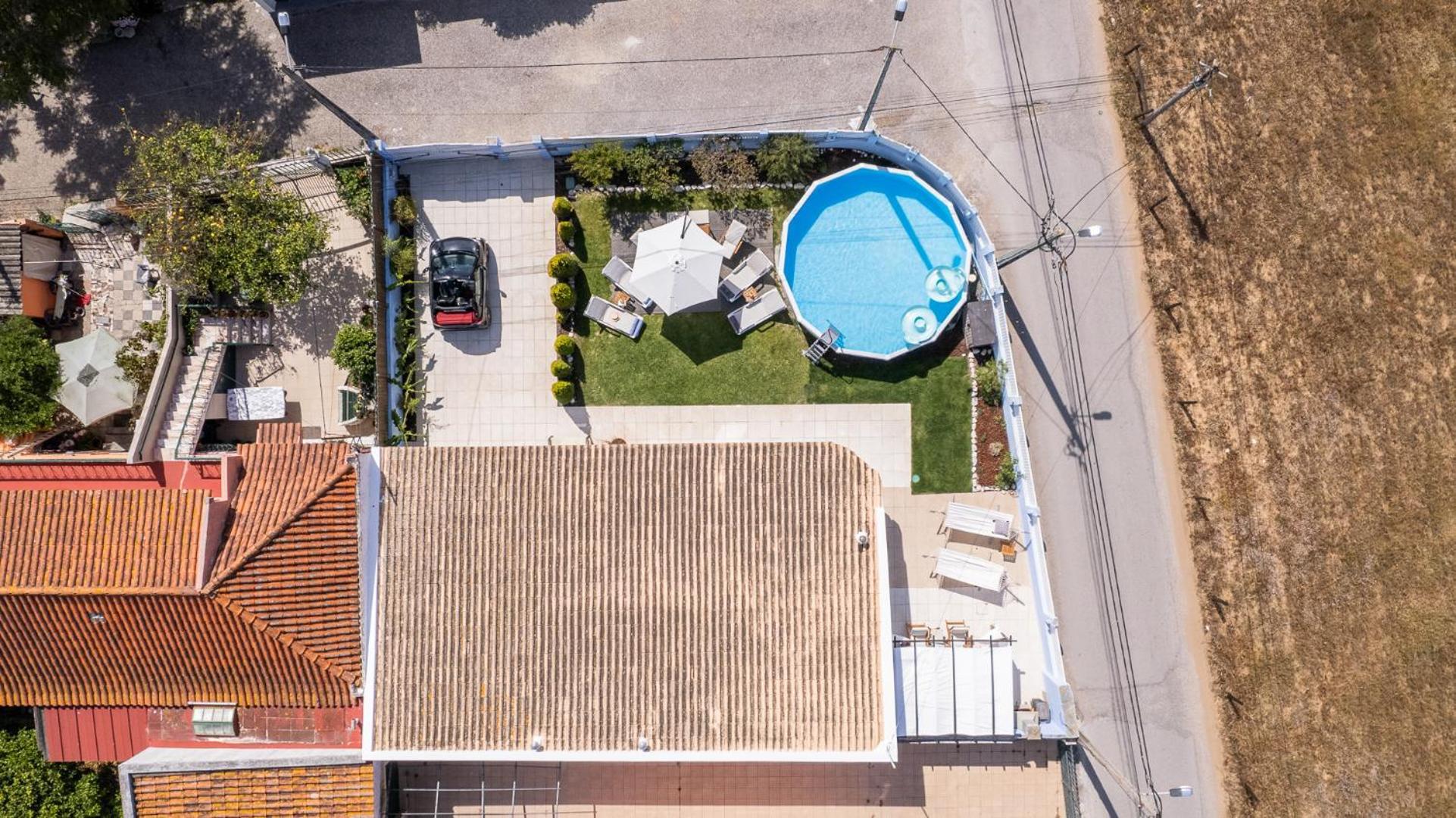 Moradia Familiar Piscina 5Min Praia By Host-Point Charneca  Exterior foto